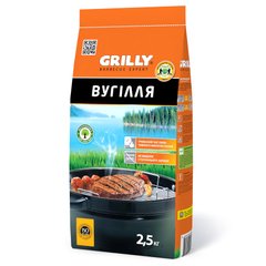 Charcoal "GRILLY", 2,5 kg