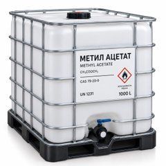 Метилацетат, 1 000 л - куб